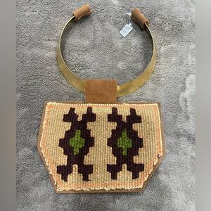NWT Orjinal Brand Kilim Patch Pendant Necklace